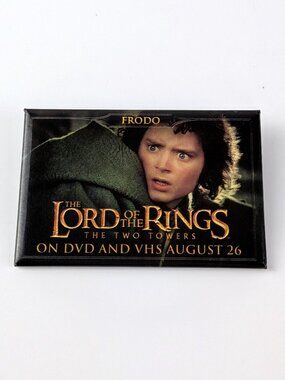Lord of the Rings Two Towers DVD Release Frodo Promo Pin